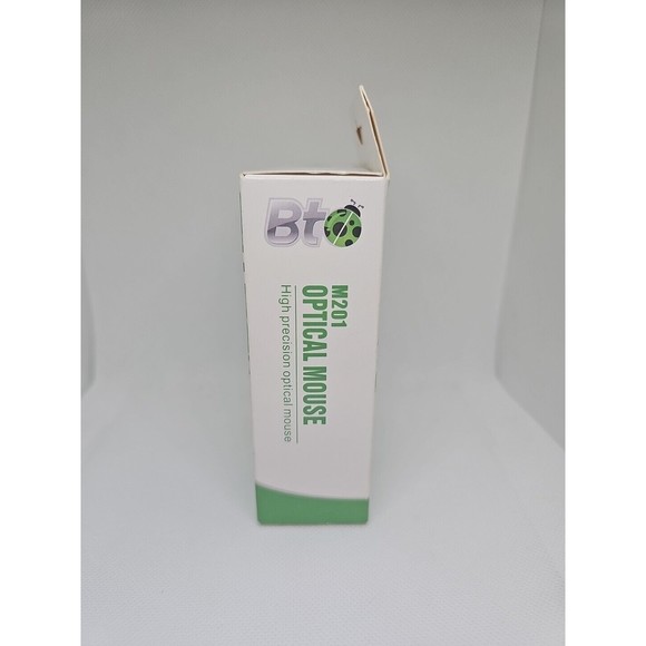 M201 Wired Optical Mouse BT - 3 Button - USB - Black - NEW - Picture 2 of 7